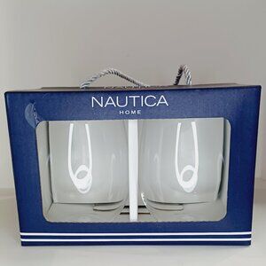 Nautica Home Clear Stemless Wine Glasses – Set of 4
